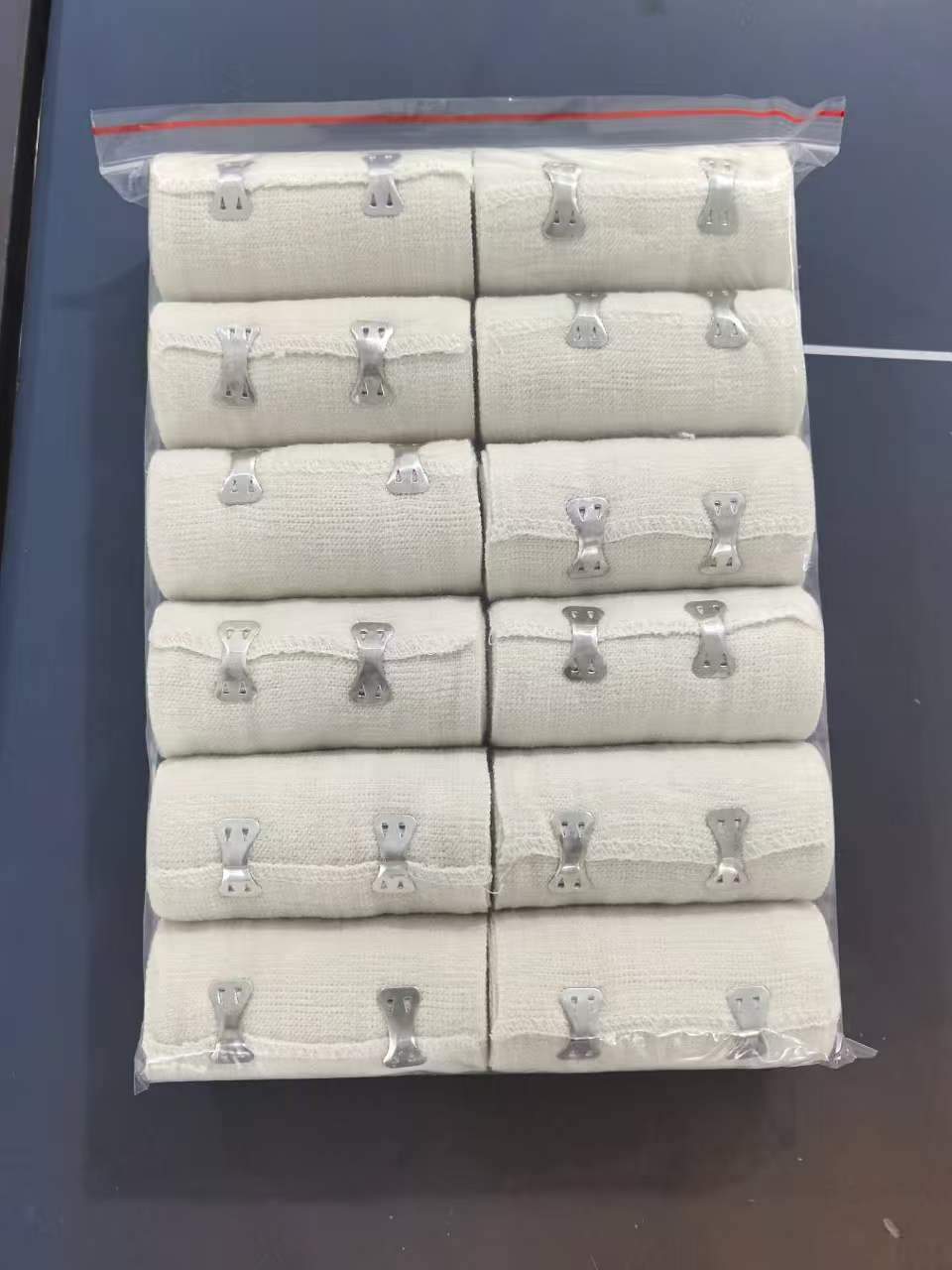 Haorun medikuaren abiarazte berria: 105 g eta 120 g Spandex ehun lisoko benda ertz leunarekin (zuria naturala) - gama altuko merkaturako ezin hobea